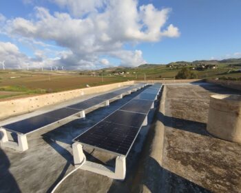 Fotovoltaico commerciale su tetto piano in Valderice (TP)