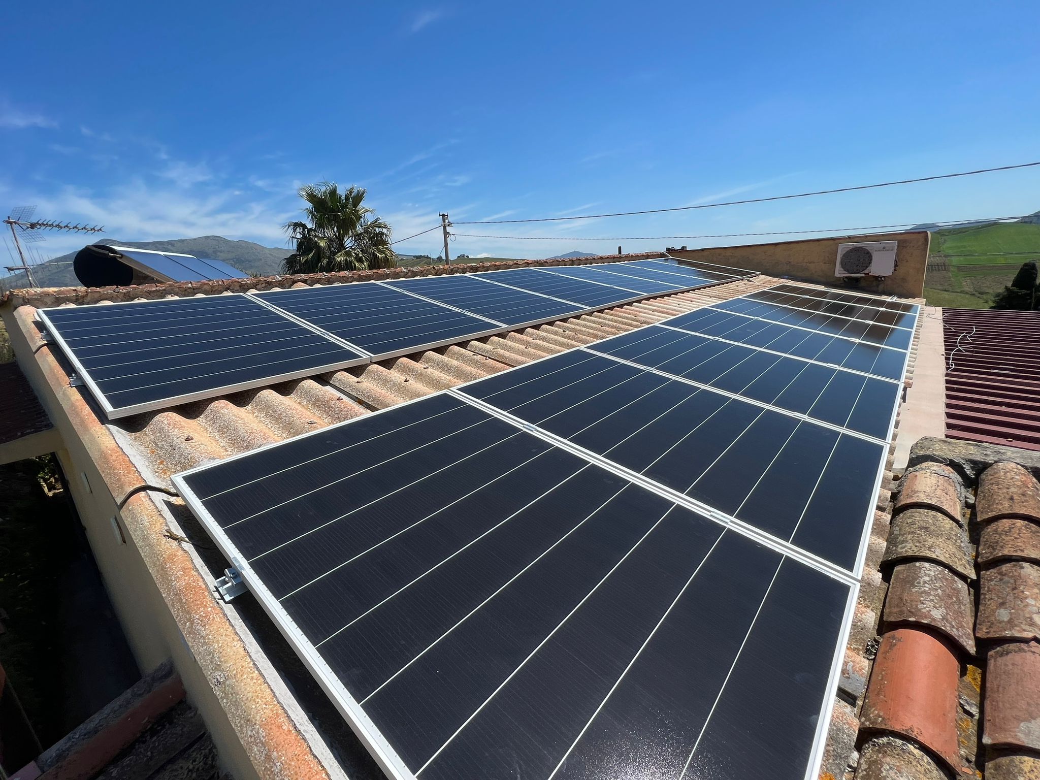 Fotovoltaico tetto a falda + accumulo Buseto Palizzolo