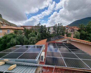 Fotovoltaico su tetto a falda + accumulo Palermo