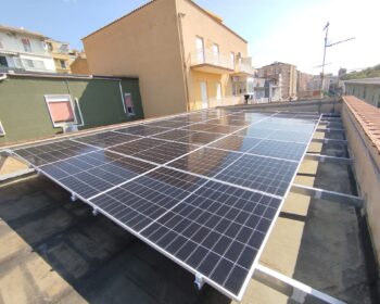 Doppio Fotovoltaico su tetto piano + accumulo in Agrigento (AG)