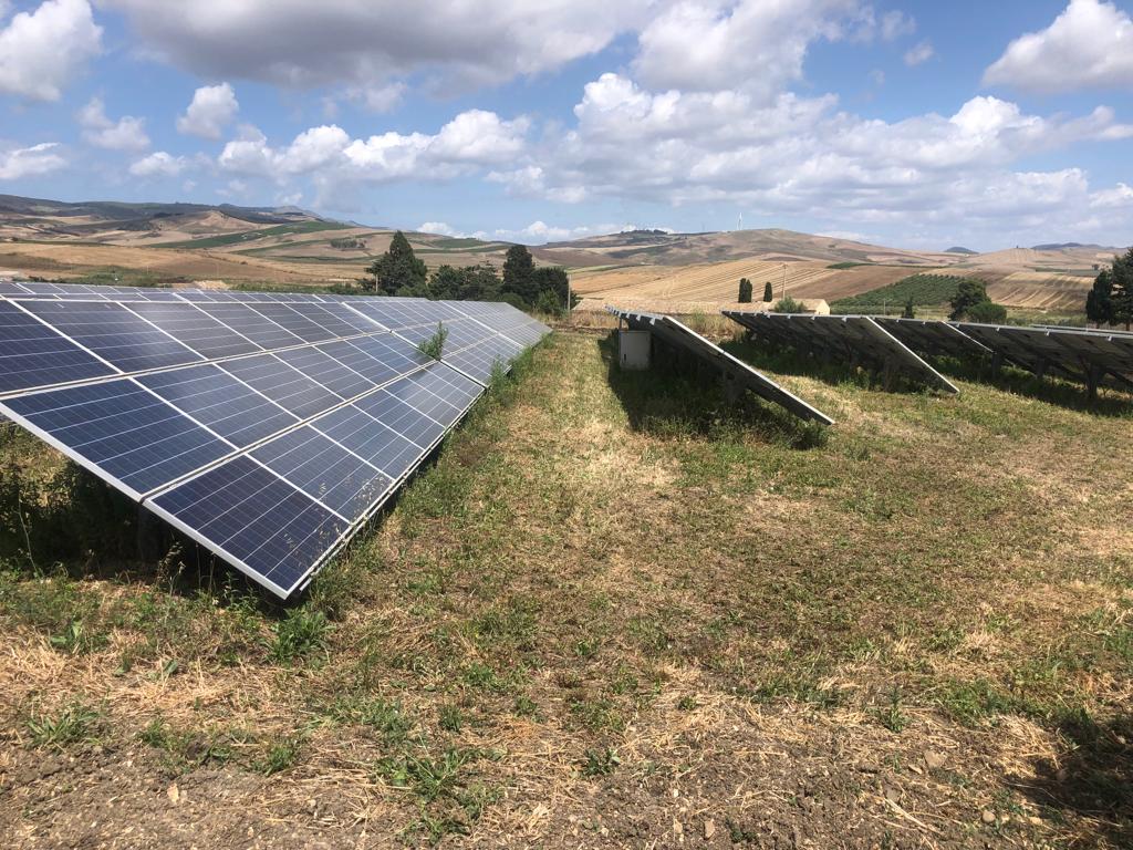 Fotovoltaico commerciale a terra in Trapani