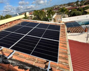 Fotovoltaico + accumulo su tetto a falda in Villaggio Mosè (AG)