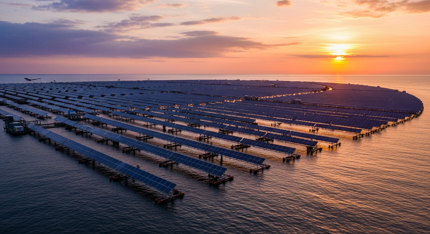 Fotovoltaico Offshore: la Cina Inaugura l'Impianto da Record da 1 GW e Scrive il Futuro dell'Energia