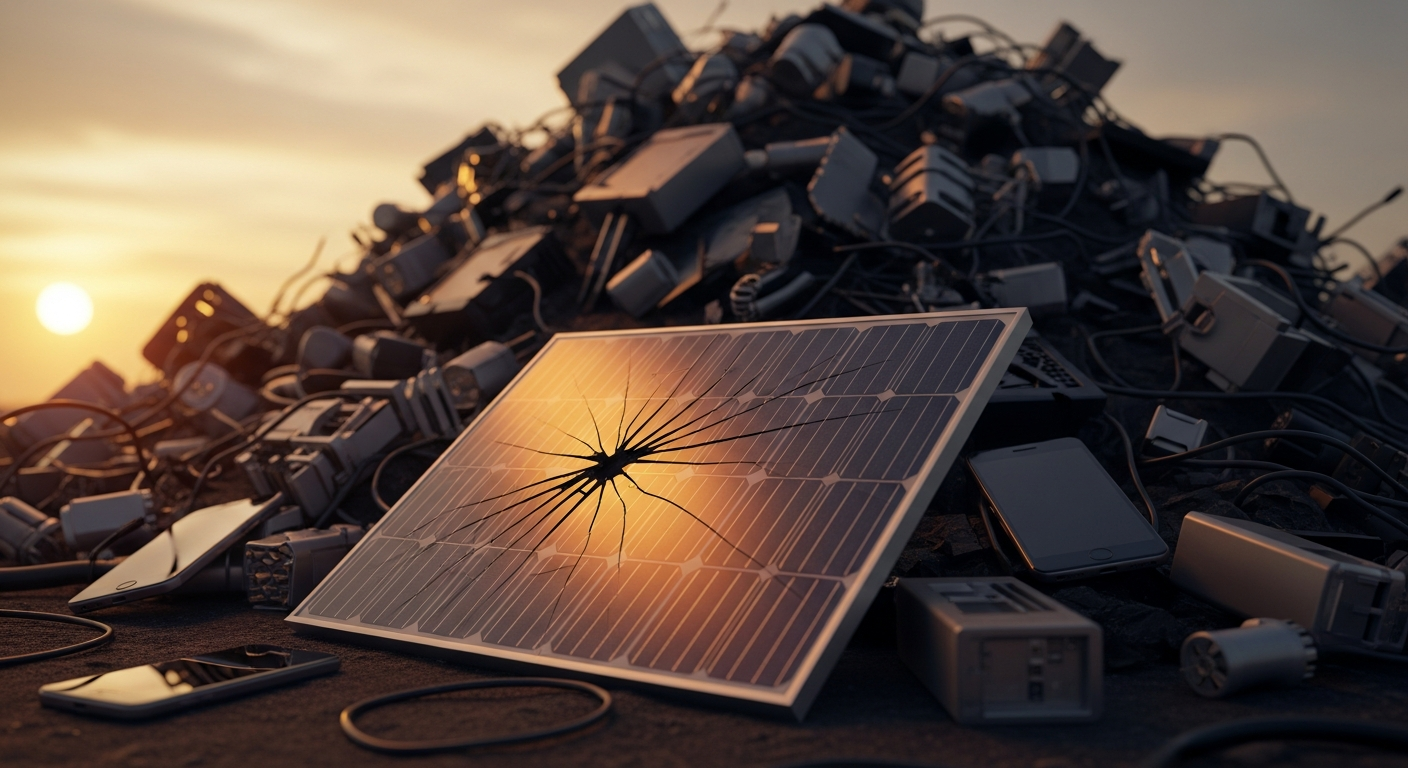 Fotovoltaico e Materie Prime Critiche: L'Allarme sul Riciclo che l'Italia non Può Ignorare