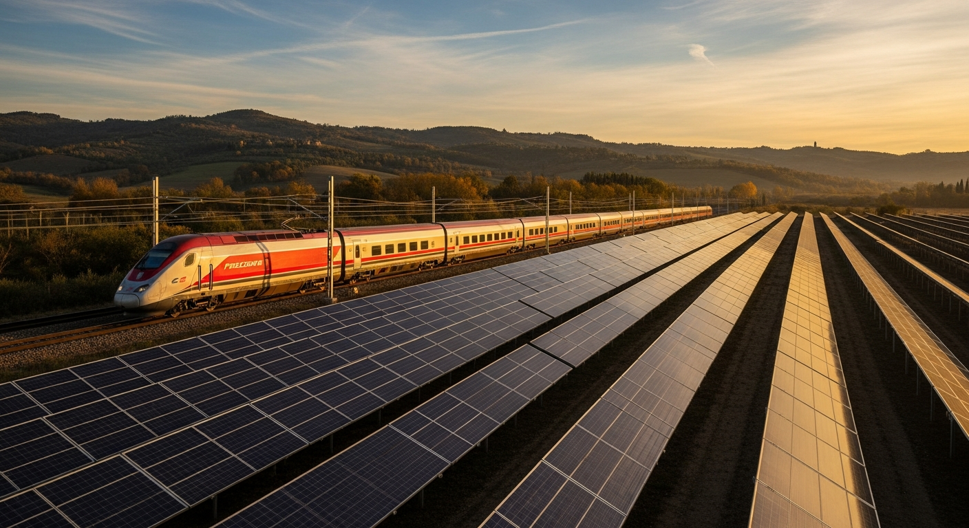 Fotovoltaico e Ferrovie: La Rivoluzione Energetica di FS Energy ad Arezzo